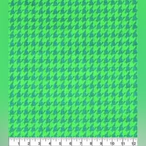 Green Faux Burberry